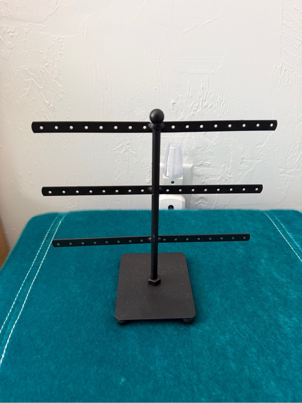 Black 3-Tier Jewelry Earring Display Stand